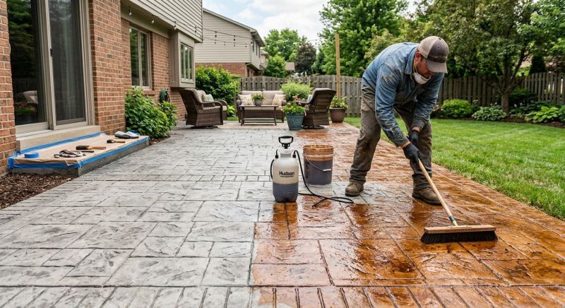 Concrete Refinishing in Frisco, TX