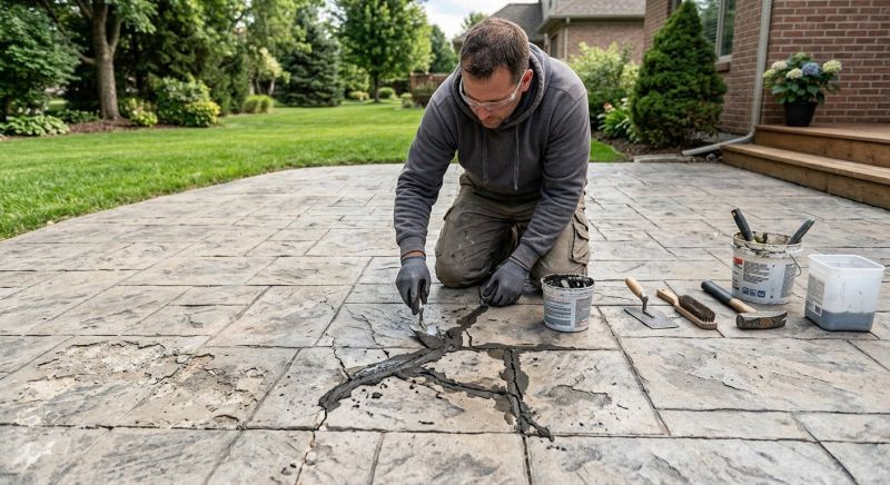Decorative Concrete Repair in Daytona Beach, FL