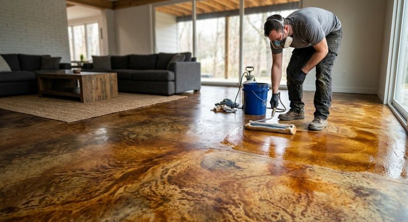 Garage Concrete Finishing in Corpus Christi, TX