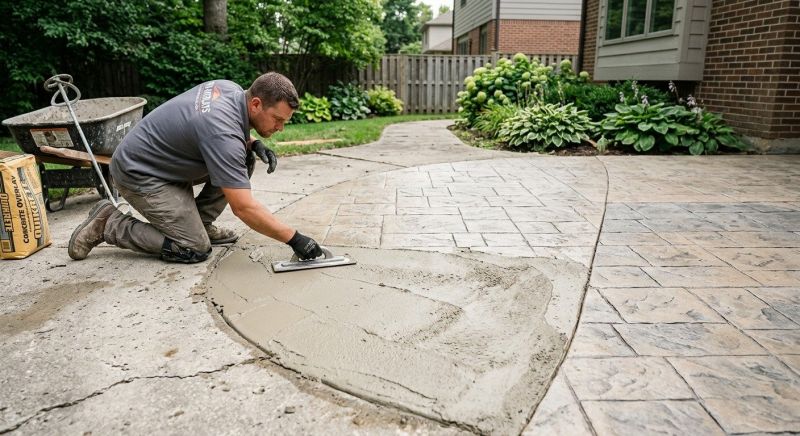 Overlay Installation in Corpus Christi, TX