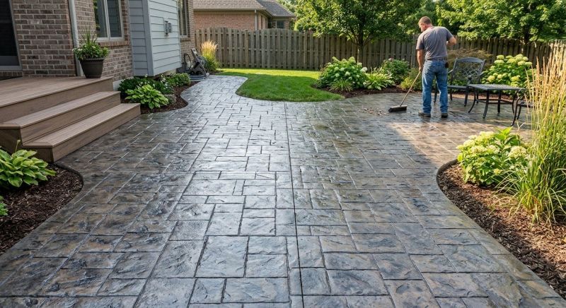 Patio Stamping in Corpus Christi, TX