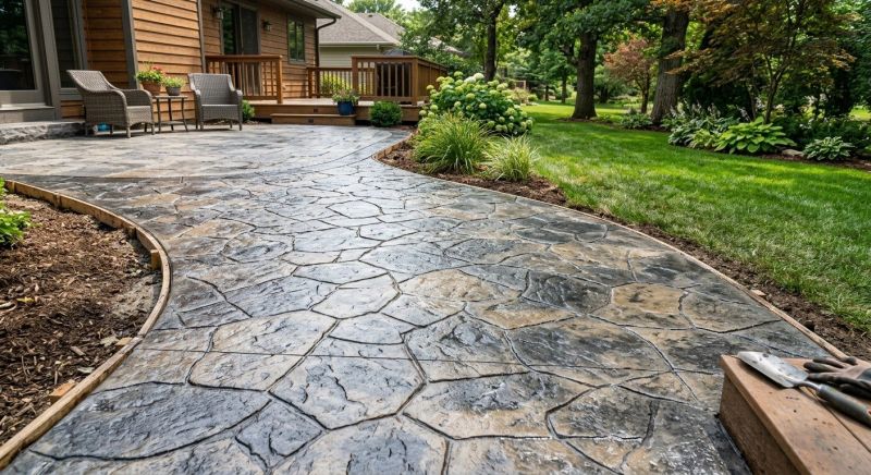Stamped Concrete Replacement in Corpus Christi, TX